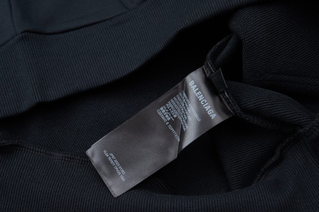 BALENCIAGA バレンシアガ フーディー 01 ブラック 全4色 - 画像 7