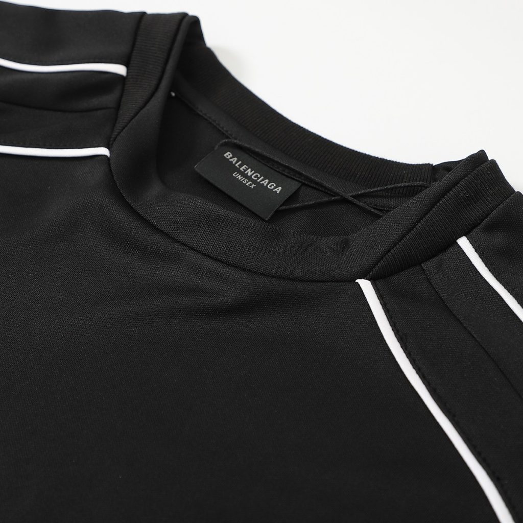 BALENCIAGA バレンシアガ ロングスリーブ Tシャツ パリ 10 ブラック - 画像 5