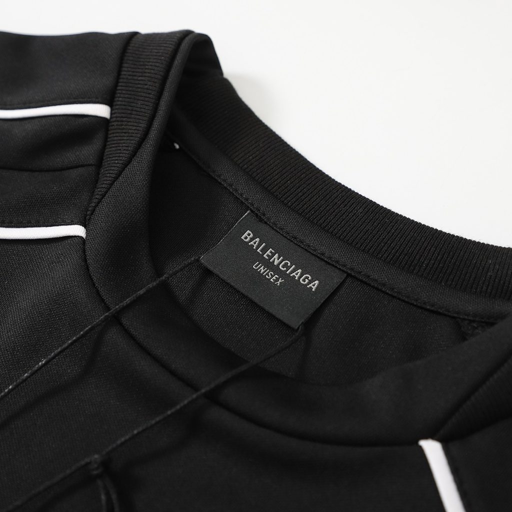 BALENCIAGA バレンシアガ ロングスリーブ Tシャツ パリ 10 ブラック - 画像 7