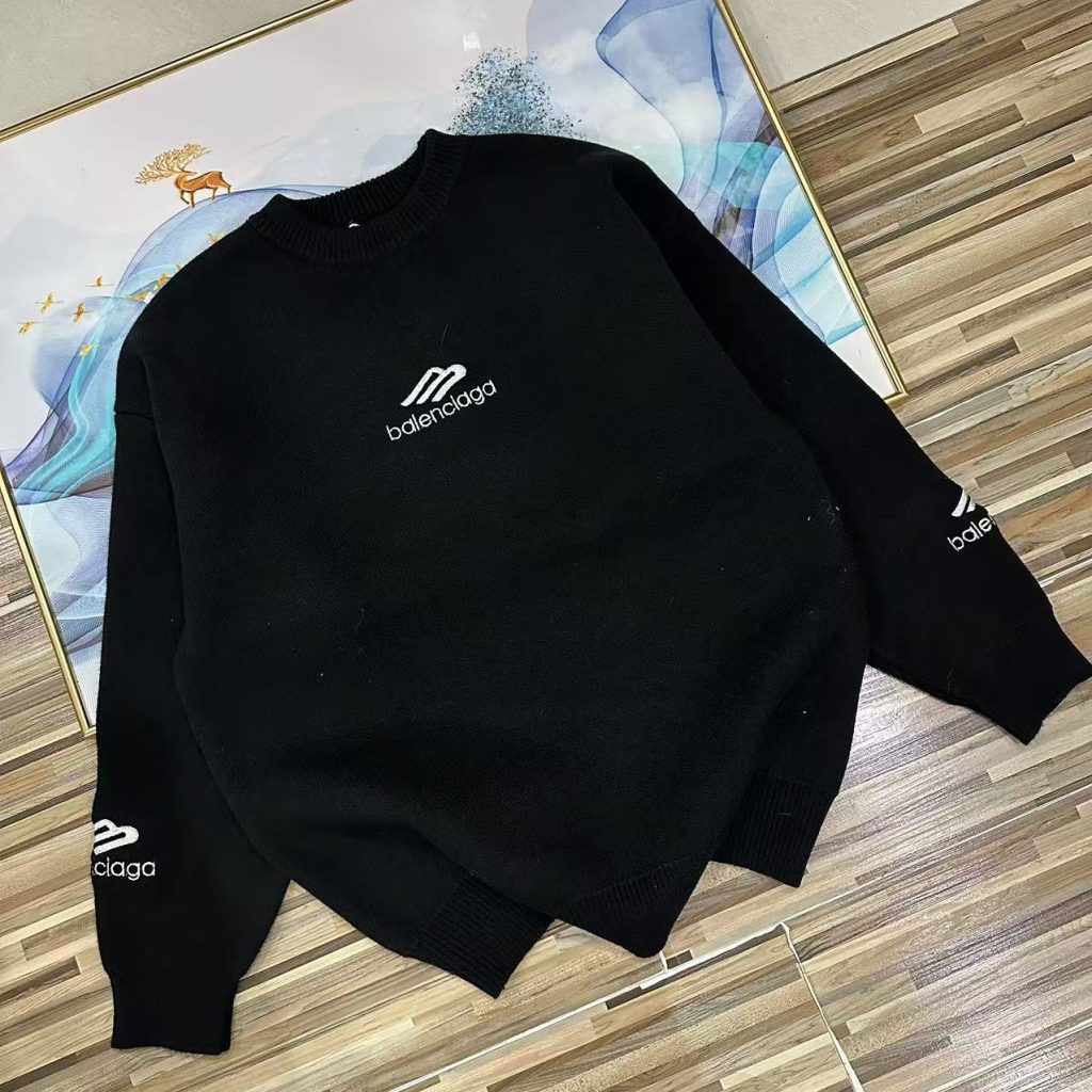 BALENCIAGA バレンシアガ ニットセーター ブラック