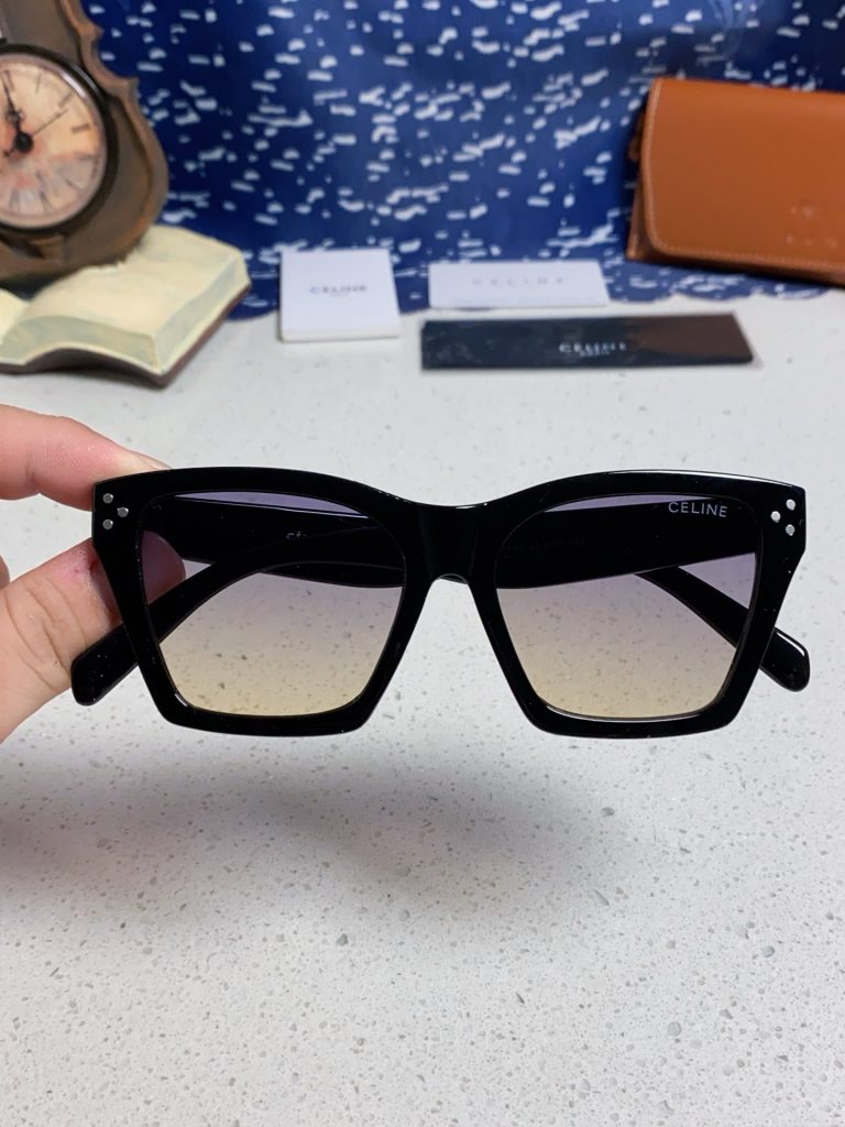 CELINE セリーヌ サングラス P125 フォルム サイズ グラデーション メンズ レディース ブラック 多色展開 - 画像 7