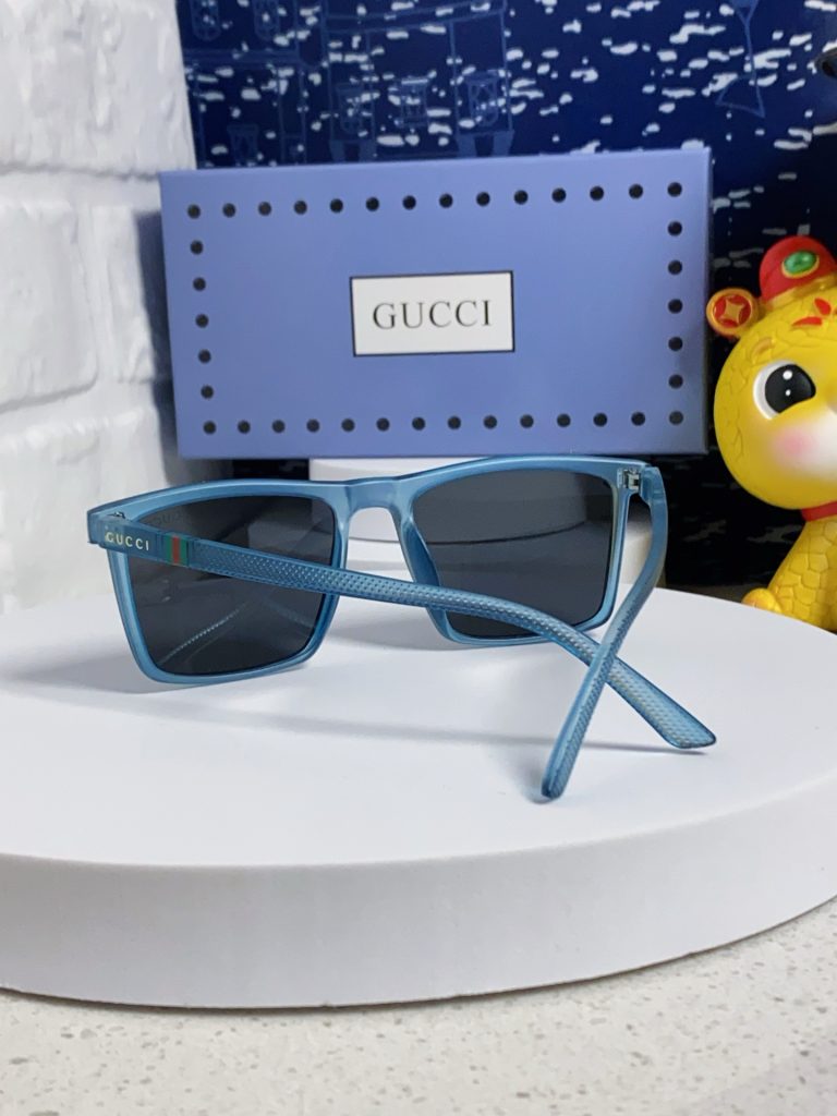 GUCCI グッチ サングラス メンズ レディース 偏光 2025年モデル ブルー - 画像 3