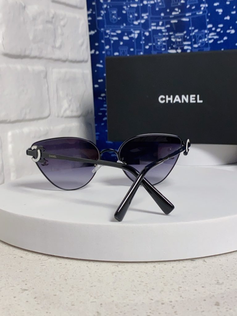 CHANEL シャネル サングラス メタルフレーム フラットサイン レディース ブラック 多色展開 - 画像 6