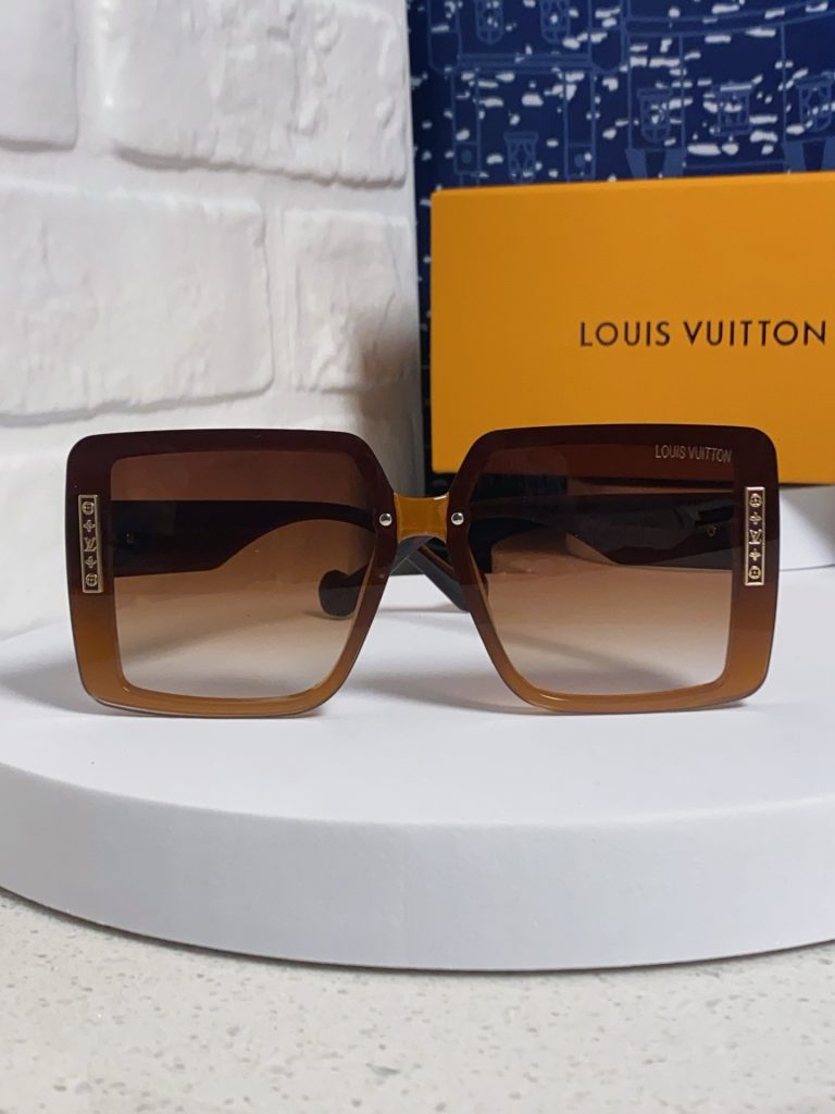 LOUIS VUITTON ルイヴィトン メガネ 2025新作 レディース 大サイズ レトロ 太陽眼鏡 ブラウン 多色展開 - 画像 5