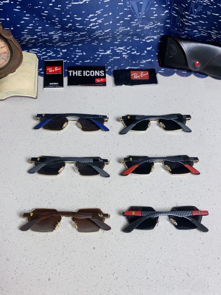 RAYBAN レイバン サングラス フェラーリ コラボ 2025年新作 偏光 メンズ レディース 男女兼用 全6色展開 RB3137 - 画像 3