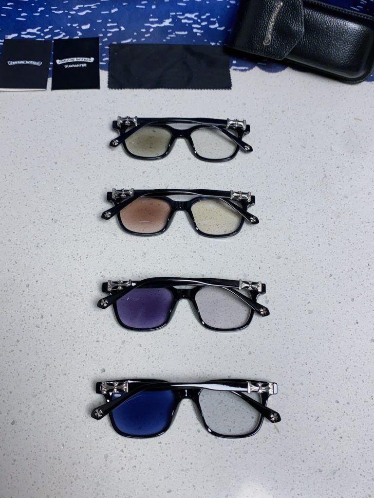 CHROME HEARTS クロムハーツ サングラス UV変色 高清 サングラス メンズ レディース ブラック 多色展開 - 画像 3