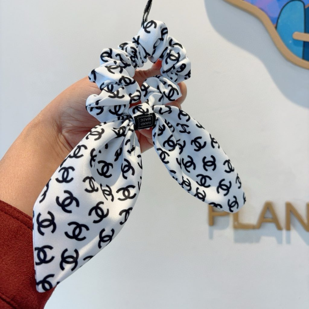 CHANEL シャネル ヘアゴム ファッション リボン ブランド 2色展開