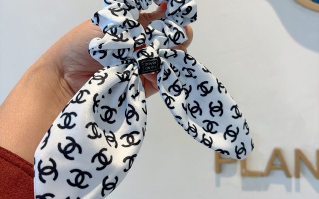 CHANEL シャネル ヘアゴム ファッション リボン ブランド 2色展開