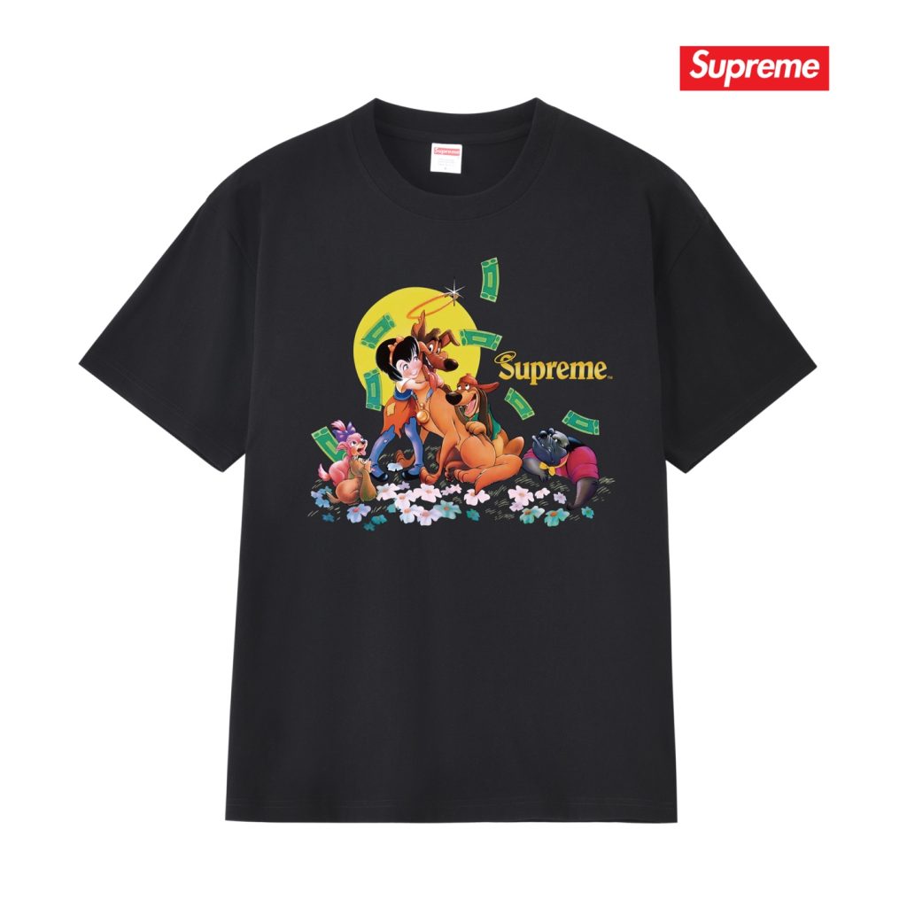 SUPREME スュプリーム ドッキングTシャツ デザイン 全5色|カフェに使いやすいファッションアイテムを写真で確認