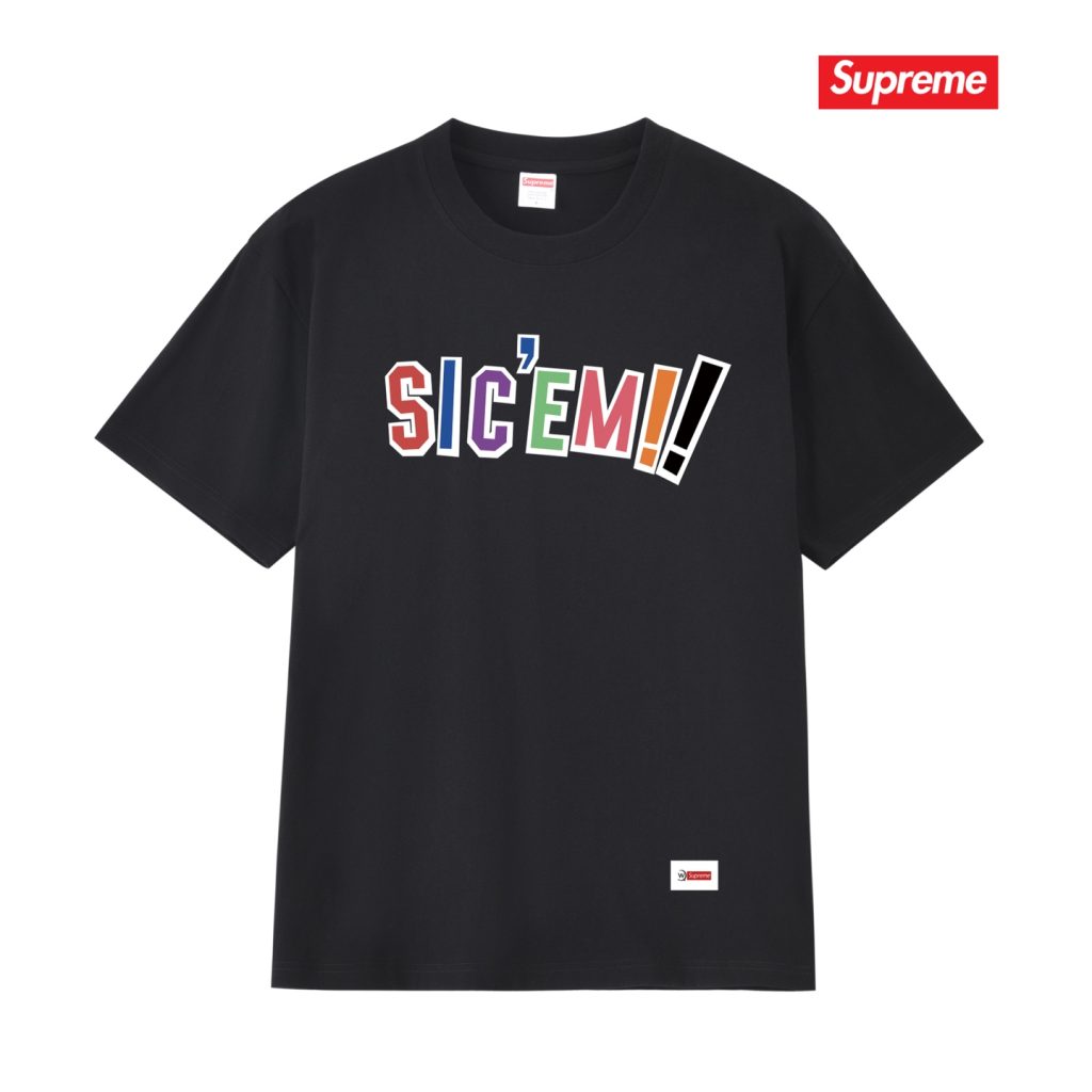 SUPREME スーパーイ ロゴTシャツ ストリートアズアズアル 2021 全5色|旅行に使いやすいファッションアイテムを写真で確認