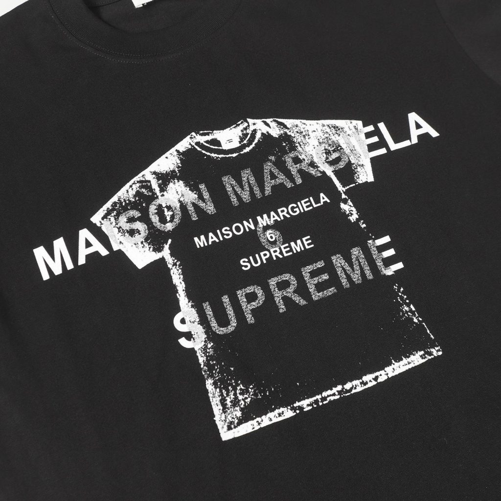 P135Supreme スプリーム MM6 メゾンマルジェラ カラーブラック - 画像 5