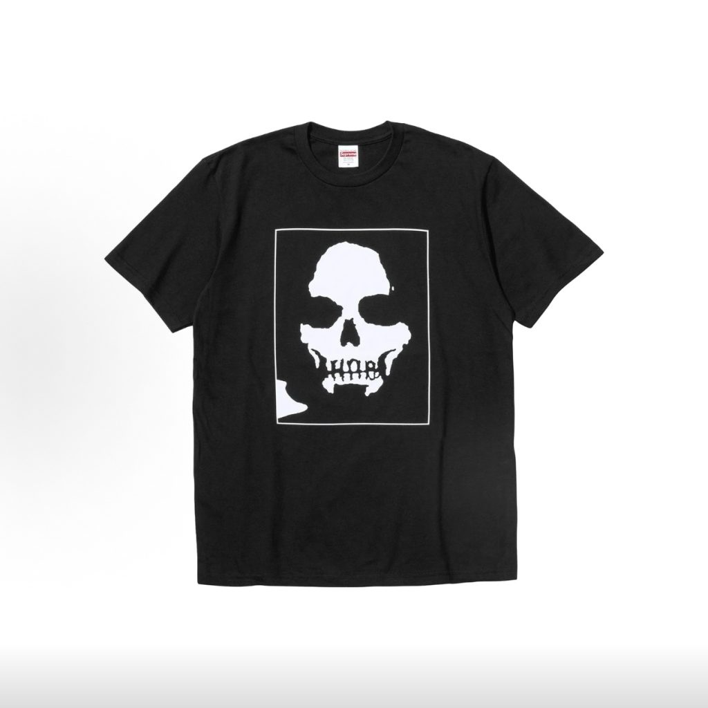SUPREME シュプリーム メンズ 半袖Tシャツ 髏頭 プリント 全2色｜仕事帰りに使いやすいファッションアイテムを写真で確認