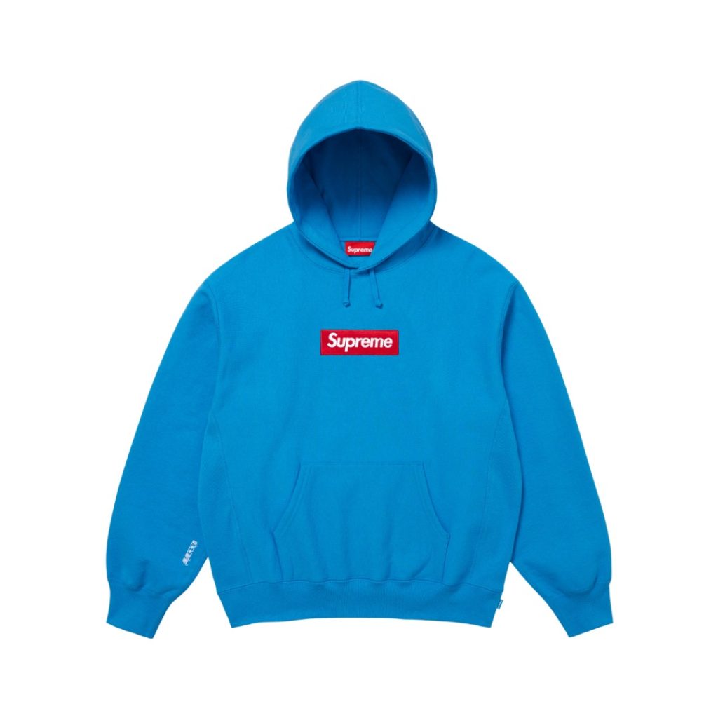 SUPREME スーパー + ロゴパネル フーディ 本革 ブラック 全7色｜仕事帰りに使いやすいファッションアイテムを写真で確認