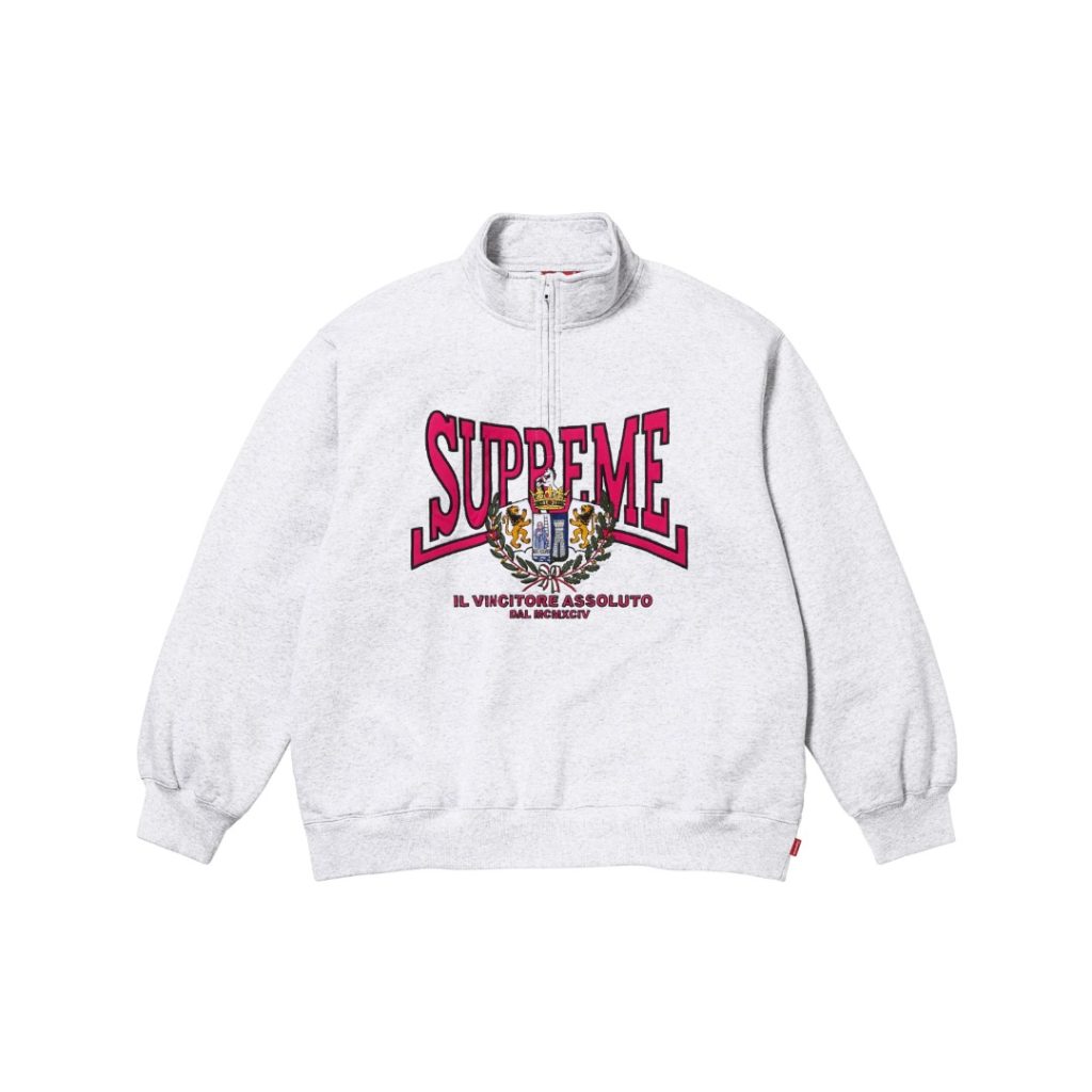SUPREME スュプリーム クレスト アプリケ ハーフジップ 全4色 財布・小物｜仕事帰りに使いやすさを写真で整理