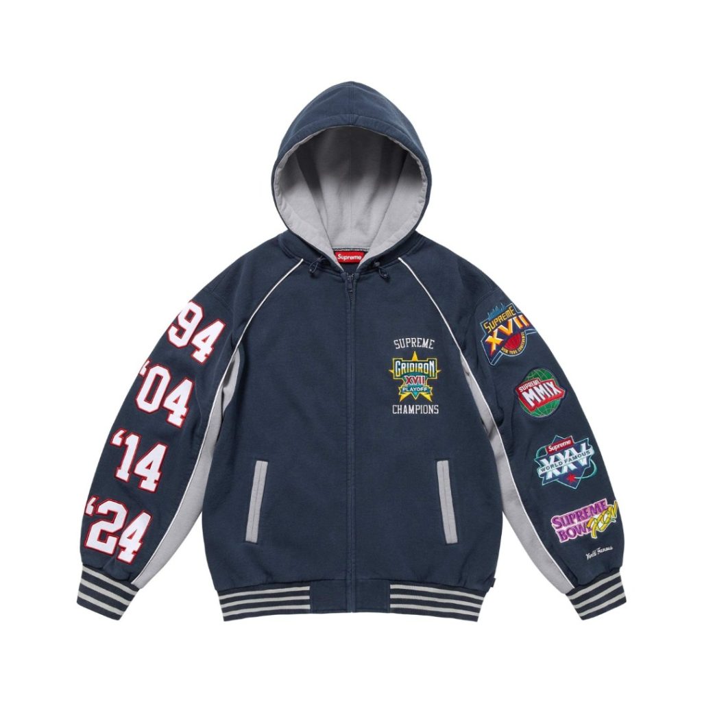 SUPREME スュプリーム フルジップパーカー フルジップ ブラック ファッション｜休日に失敗しにくい選び方