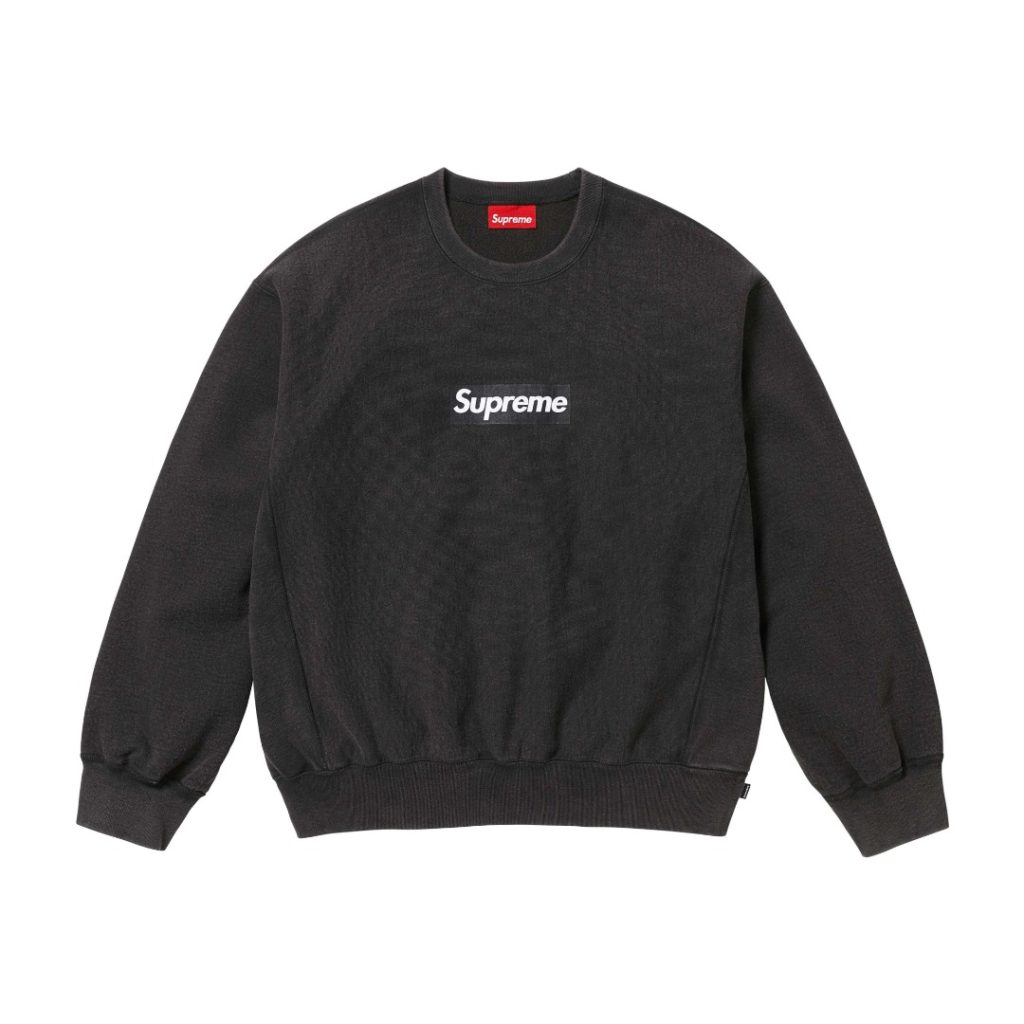 Supreme スュプリーム ボックスロゴスウェットシャツ 水洗加工 5色展開 - 画像 6