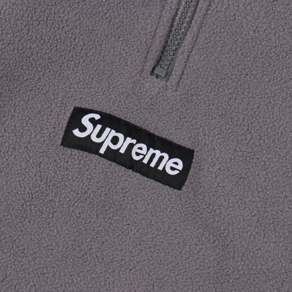 Supreme スプリーム フルジップパーカー ポーラテック ミディアムグレー 全4色 - 画像 3