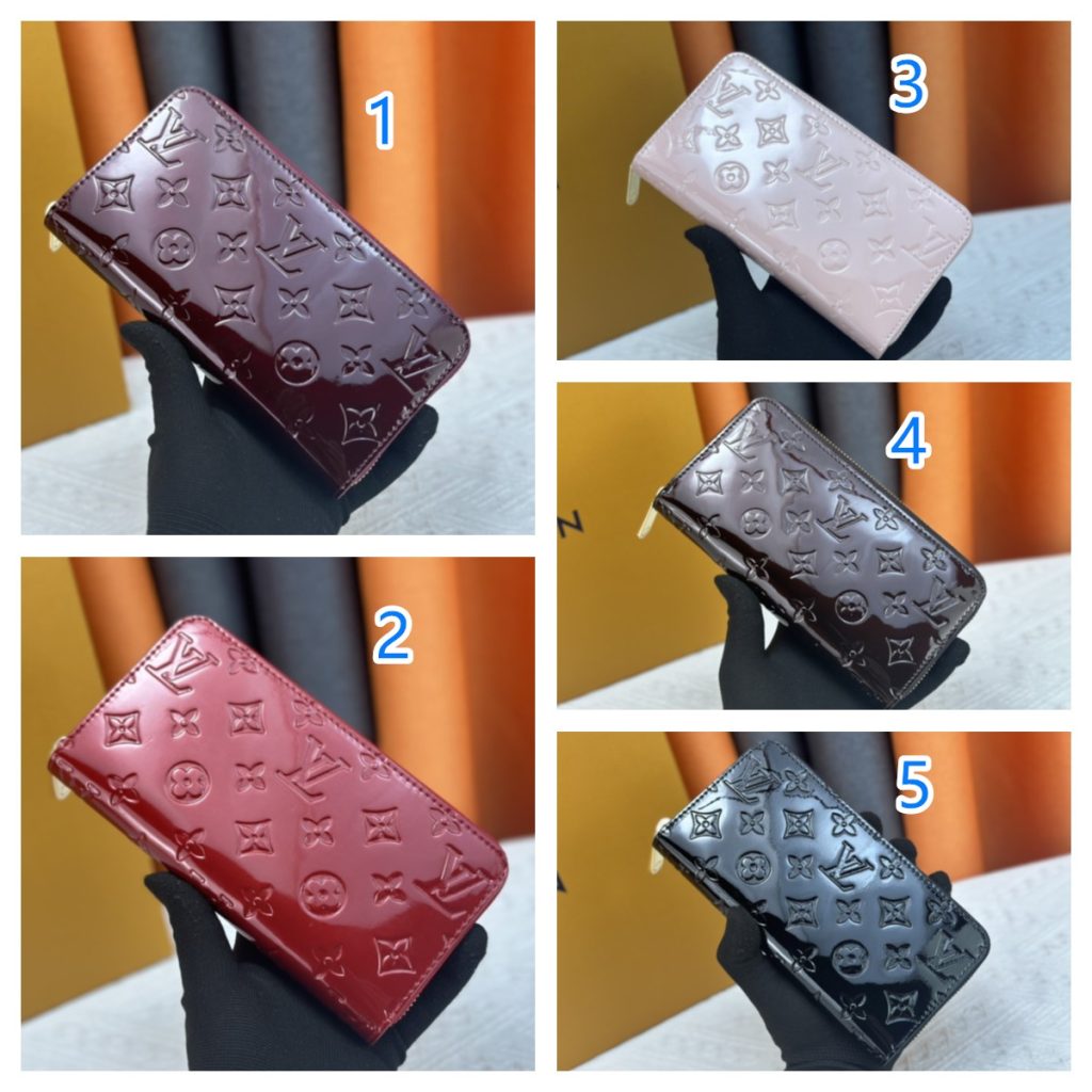 LOUIS VUITTON ルイ ヴィトン モノグラムヴェルニ ジッピーウォレット 財布・小物｜ランチの日に写真で選び方を確認