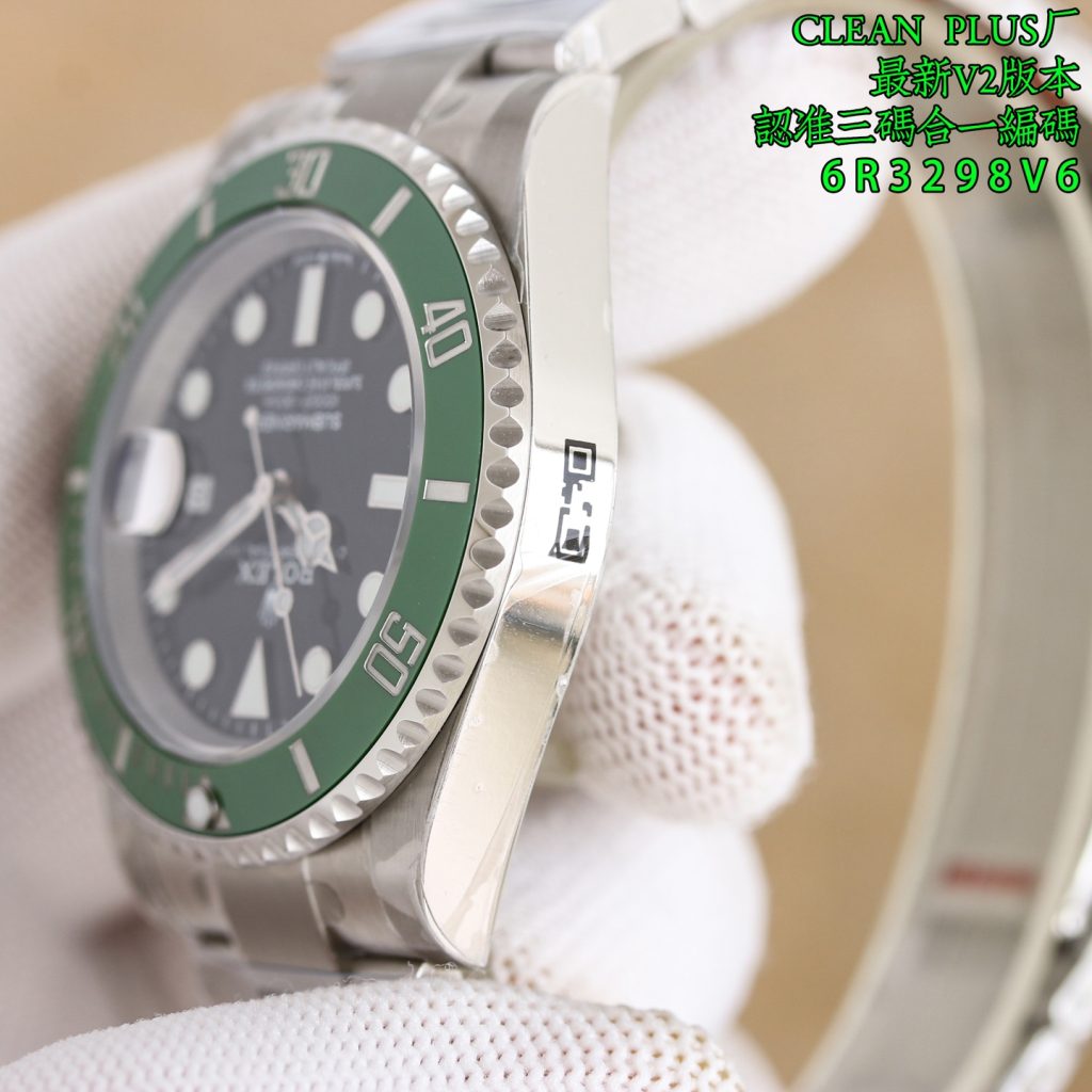 ROLEX ロレックス ウォッチ グリーン オリーブ緑 一体式陶瓷 41mm - 画像 5