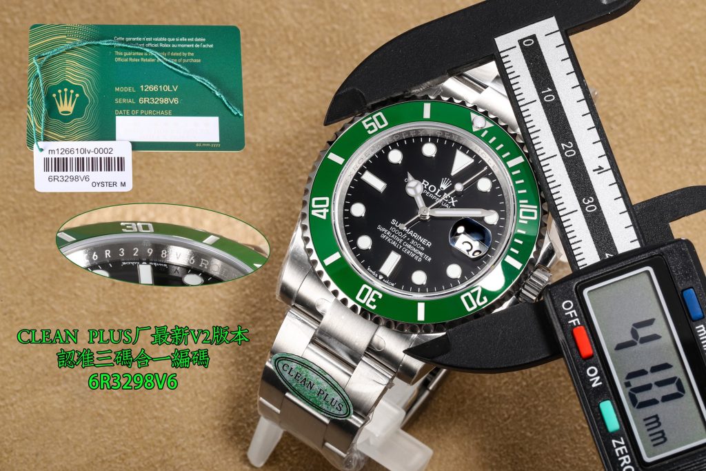 ROLEX ロレックス ウォッチ グリーン オリーブ緑 一体式陶瓷 41mm - 画像 7