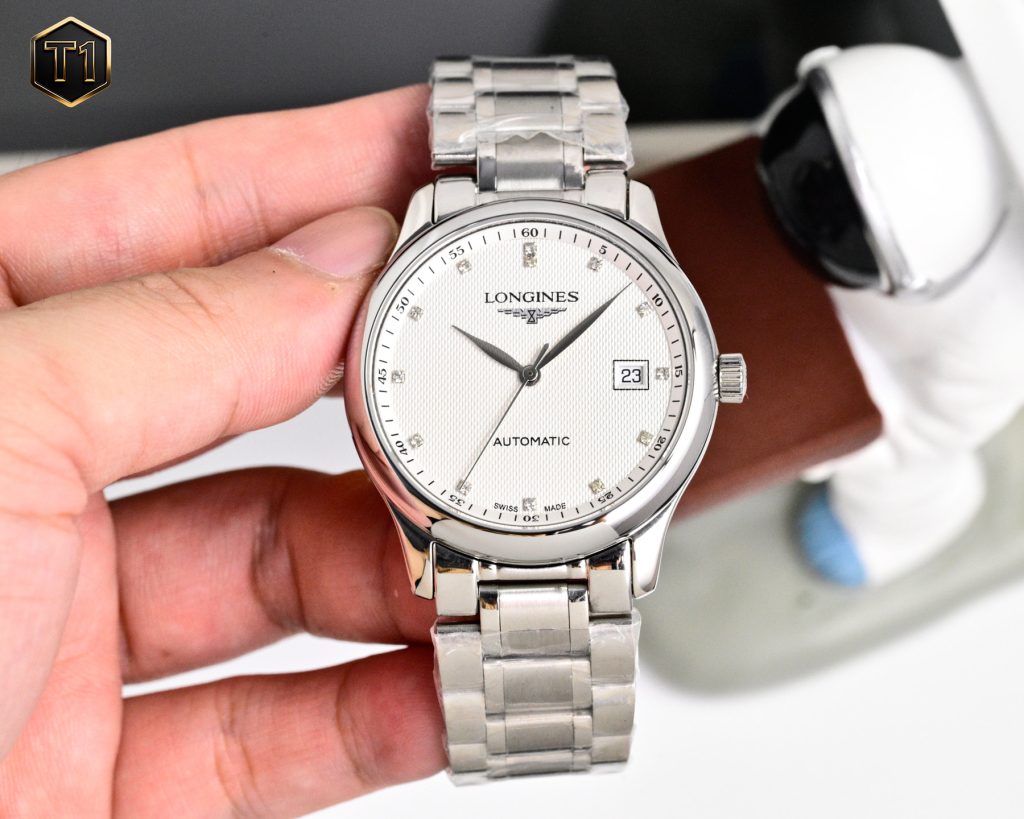 LONGINES MM LONGINES ロンジン 腕時計 38.5mm 本革 通勤 白文字盤 全2色｜ギフトに使いやすい腕時計を写真で確認