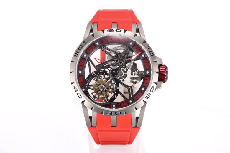 ROGER DUBUIS ロジェデュビス 腕時計 メンズ 一體陀飛輪 マニュアル｜休日に毎日に合わせるポイント