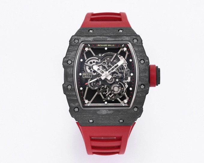 RICHARD MILLE リチャードミル 腕時計 メンズ 自動巻き 機械式 レッド ブラッ…｜ギフトに使いやすい腕時計を写真で確認