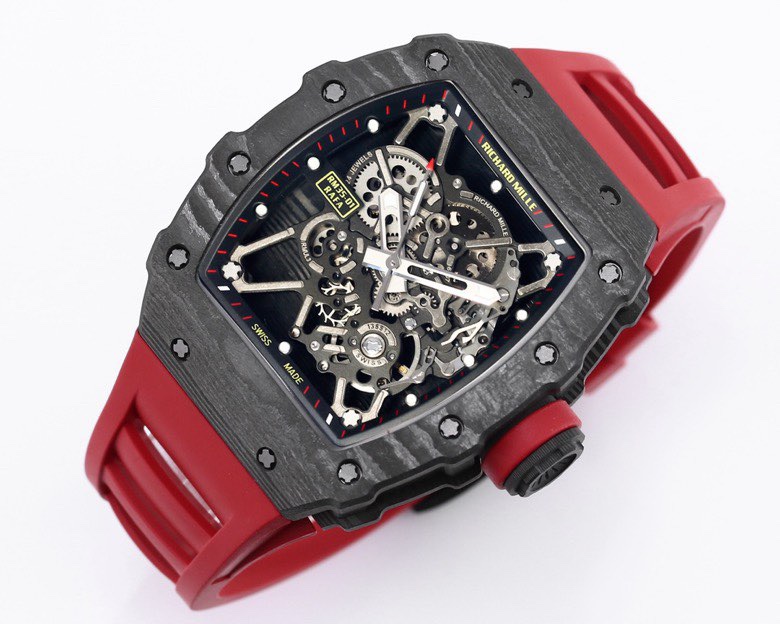 RICHARD MILLE リチャードミラー 腕時計 メンズ 自動巻き カーボン レッド｜仕事で失敗しにくい選び方