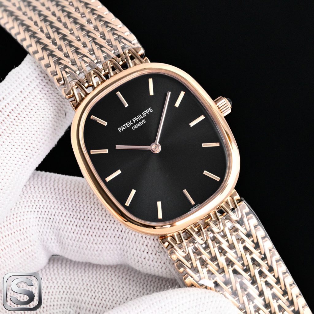 PATEK PHILIPPE パテックフィリップ 腕時計 メンズ ラバー 耐衝撃 ブラック｜仕事で使いやすい腕時計を写真で確認