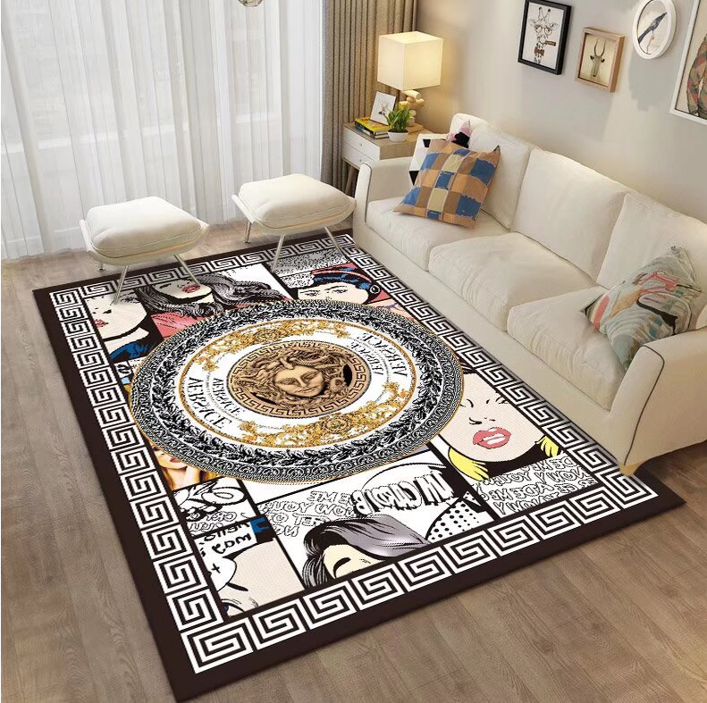 ヴェルサーチ Versace 新品 カーペット 140×200サイズ 絨毯ラグマット 子供プ…|旅行に使いやすいブランド小物を写真で確認