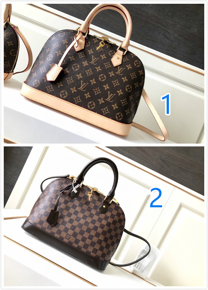 LOUIS VUITTONのバッグは雨の日の荷物でどう見えるか
