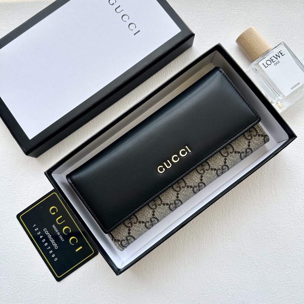 GUCCI グッチ 長財布 カードケース 黒 19x10cm 本革仕様 財布・小物｜ギフト選びで予算内で見たいポイント