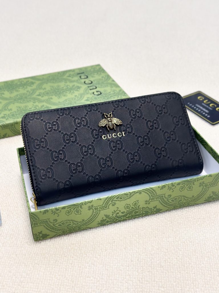 GUCCI グッチ 財布 メンズ 長財布 ザイザー ブラック 財布・小物|ギフト選びで予算内で見たいポイント