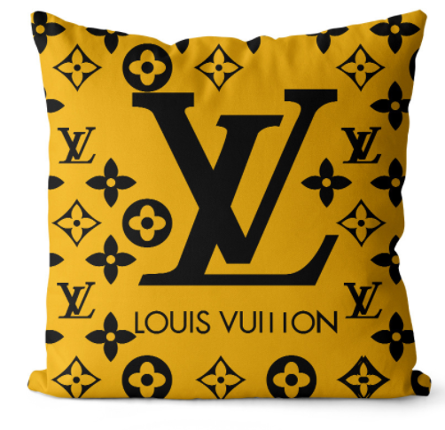 LOUIS VUITTONクッションカバー★ルイヴィトンクッションカバーまたはクッション中材あり　綺麗な花柄カバーLV人気カバー - 画像 3