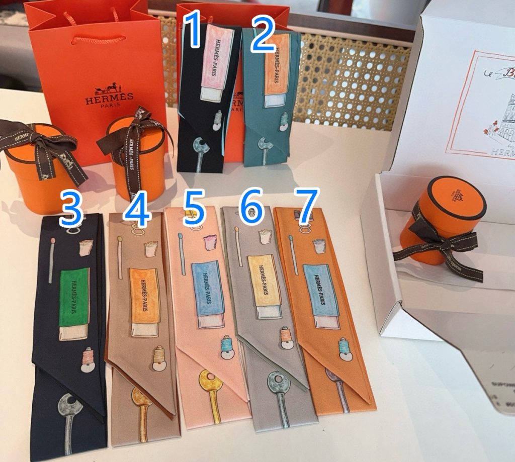 エルメス Hermes Twilly ツイリー バッグ|旅行の日に写真で選び方を確認