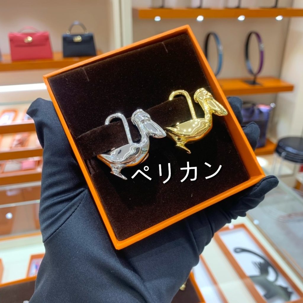 希少　エルメス年間テーマ　Hermesモチーフカデナ　バッグチャーム　メタル　シルバー/ゴールド　お飾りの南京錠　7種 - 画像 3
