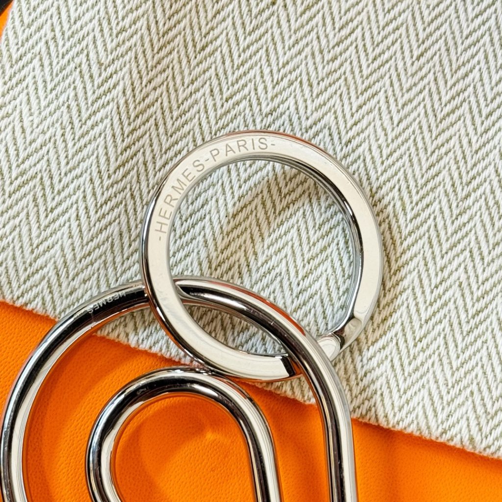 エルメス キーリング フェール ア シュヴァル Hermes Fer a Cheva 馬蹄モチーフ バッグチャーム キーホルダー チャーム - 画像 2