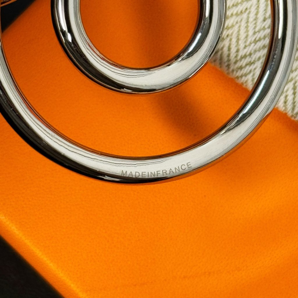 エルメス キーリング フェール ア シュヴァル Hermes Fer a Cheva 馬蹄モチーフ バッグチャーム キーホルダー チャーム - 画像 4