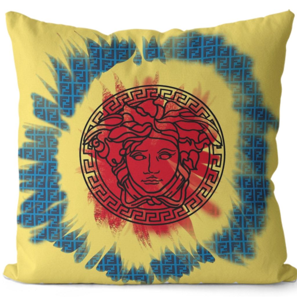 ヴェルサーチ　Versace　クッションカバー　クッション　ベルサーチクッション　45×45cm　枕カバー　高級デザイン　インテリア小物 - 画像 3