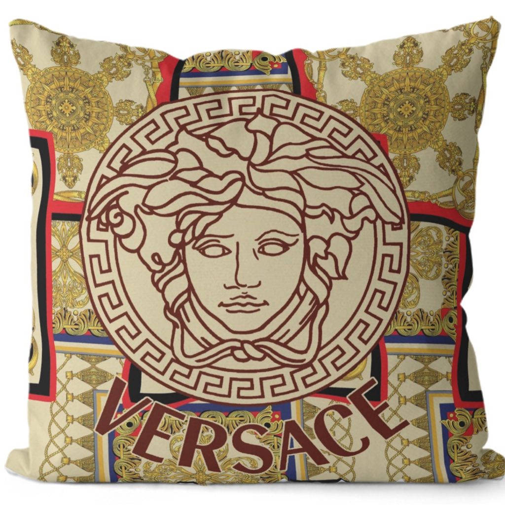 ヴェルサーチ　Versace　クッションカバー　クッション　ベルサーチクッション　45×45cm　枕カバー　高級デザイン　インテリア小物 - 画像 4