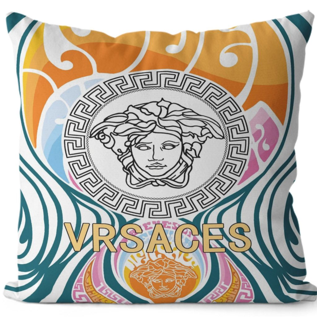 ヴェルサーチ　Versace　クッションカバー　クッション　ベルサーチクッション　45×45cm　枕カバー　高級デザイン　インテリア小物 - 画像 5