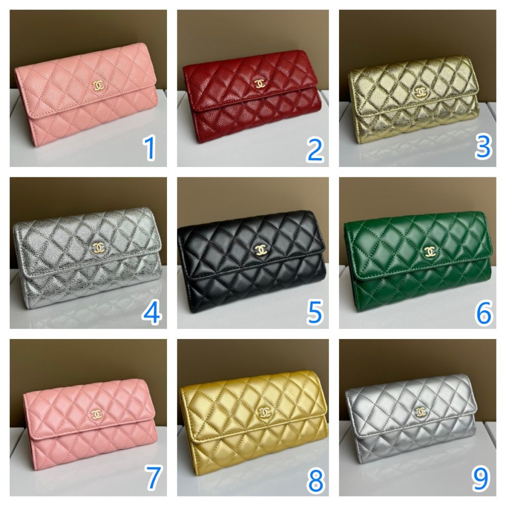 シャネル CHANEL ロング ジップ ウォレット 財布・小物｜通勤の日に毎日に合わせるポイント