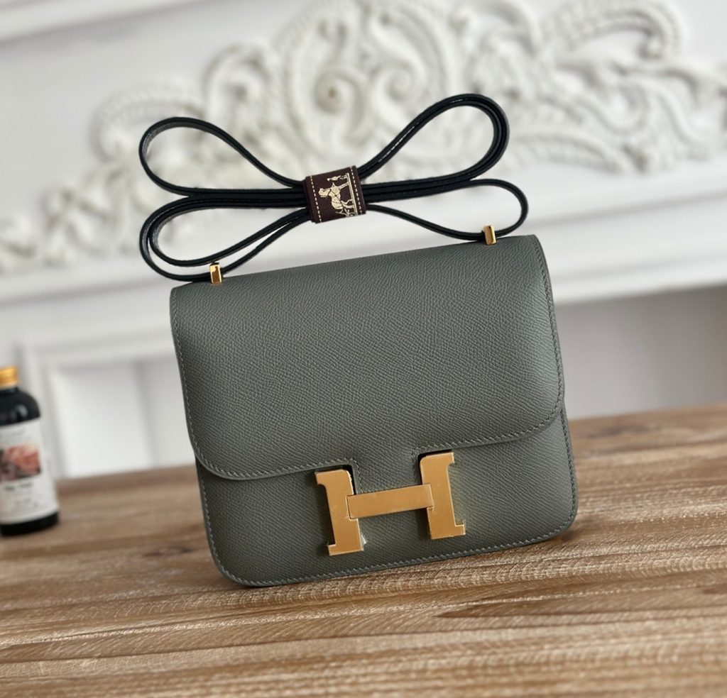 エルメス　HERMES　Constance24　コンスタンス24　　レディース　バッグ　ショルダーバッグ　肩掛けバッグ　7色在庫　シルバー/ゴールド金具　エプソン - 画像 8