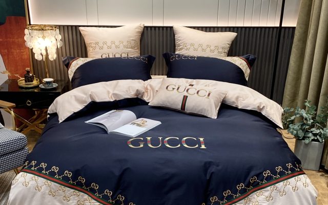 部屋づくり目線で見るGucciの掛け布団カバーの印象