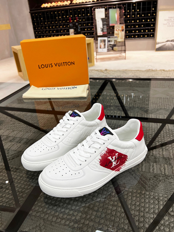 Louis Vuittonスニーカー　ルイヴィトン　LV人気メンズ靴　アンプラント　カジュアルシューズ - 画像 6