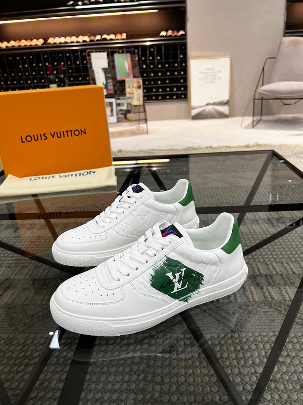Louis Vuittonスニーカー　ルイヴィトン　LV人気メンズ靴　アンプラント　カジュアルシューズ - 画像 5