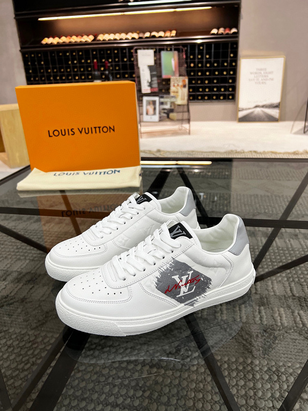 Louis Vuittonスニーカー　ルイヴィトン　LV人気メンズ靴　アンプラント　カジュアルシューズ - 画像 3
