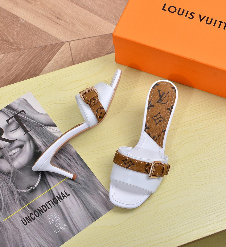 ルイヴィトン ミュール ハイヒール LVサンダル ピンヒール モノグラムLouis Vuitton - 画像 4