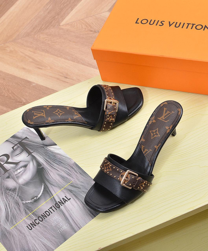 ルイヴィトン ミュール ハイヒール LVサンダル ピンヒール モノグラムLouis Vuitton - 画像 6