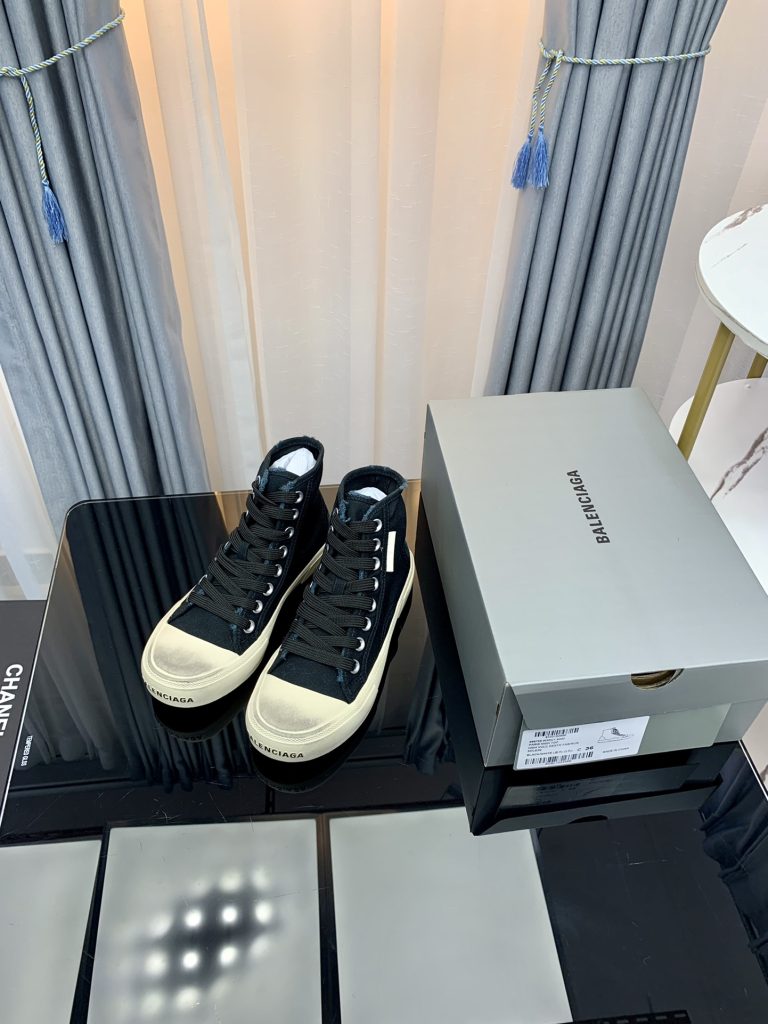 バレンシアガ ハイカット Balenciagaスニーカー ズック靴 男女兼用カジュアルシュー…｜買い物に使いやすいシューズを写真で確認